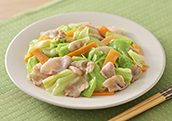 野菜炒め 完成イメージ