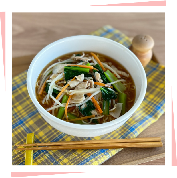 サンマーメン（野菜あんかけ麺）