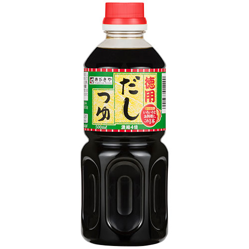 徳用だしつゆ500ml：商品情報：寿がきや株式会社