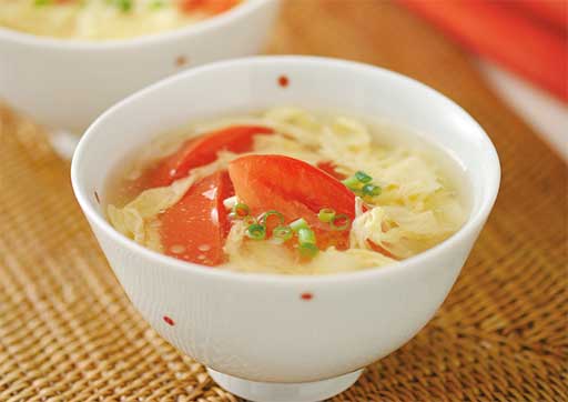 トマトと玉子のスープ
