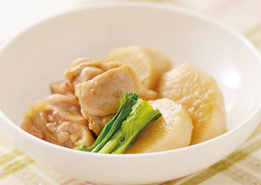 里芋と鶏肉の炒め煮