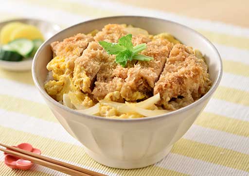 カツ丼 うどんスープの素レシピ 寿がきやオリジナルレシピ集 寿がきや食品株式会社