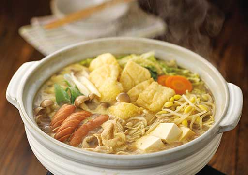 和風カレー鍋 うどんスープの素レシピ 寿がきやオリジナルレシピ集 寿がきや食品株式会社