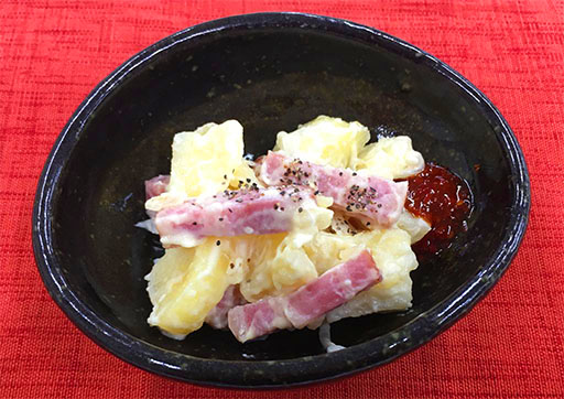 電子レンジで作るポテトサラダ