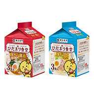 3食入ひだまり食堂豚ガララーメン：商品写真